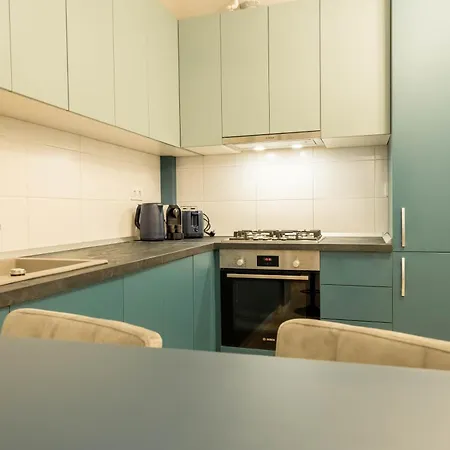 Blue Spot - Chic Pipera Getaway With Balcony Appartamento Bucarest