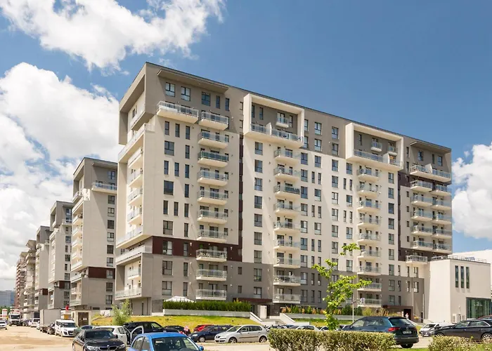 Blue Spot - Chic Pipera Getaway With Balcony Bucureşti