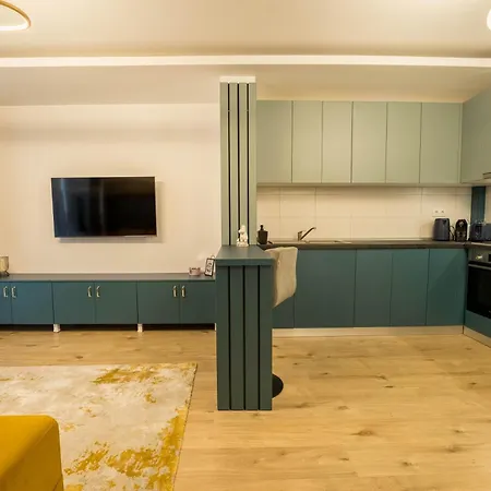 Apartment Blue Spot - Chic Pipera Getaway With Balcony *